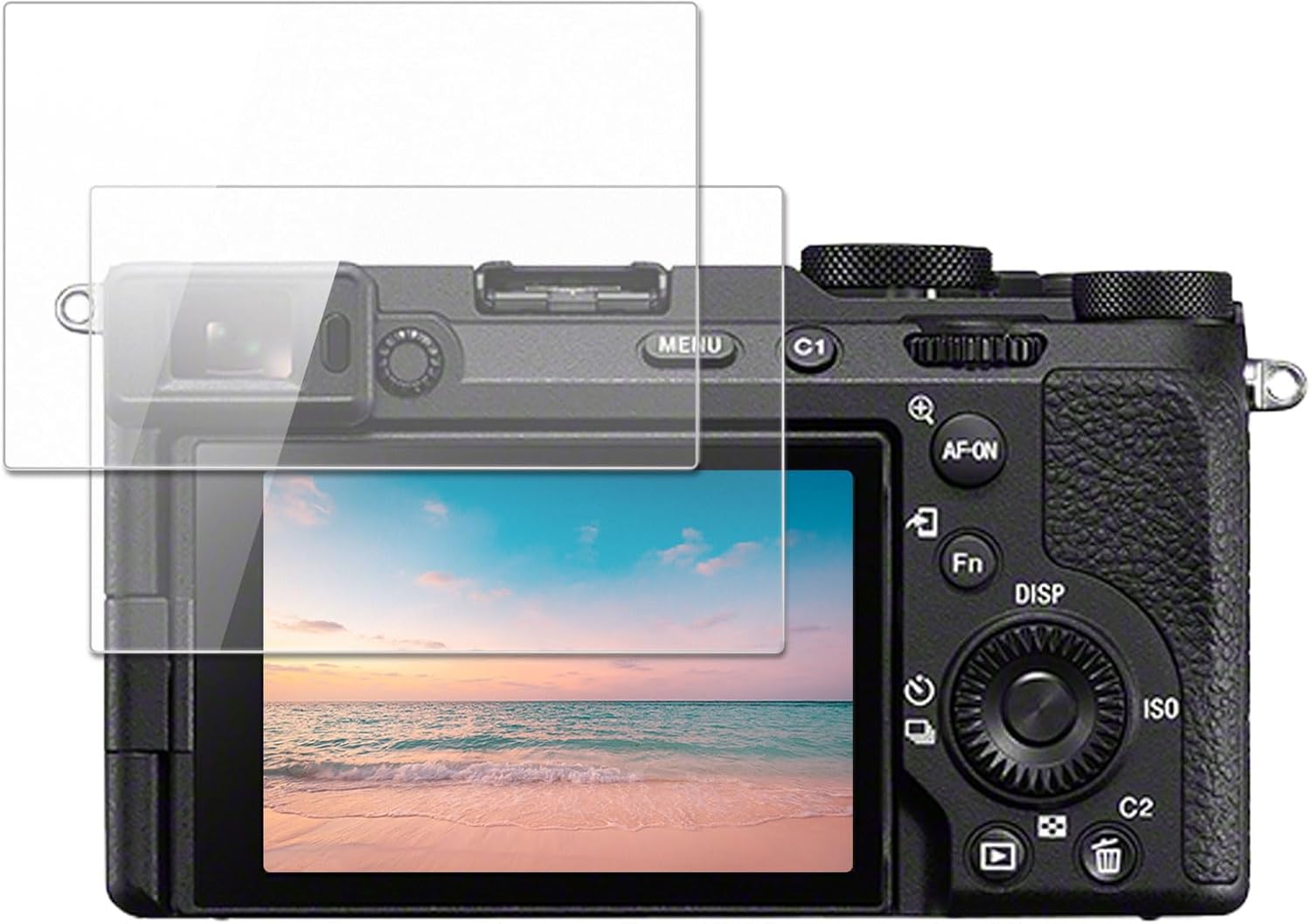Lifeinnotech Sony α7CII/α7CR/α6700/α7IV アンチグレア液晶保護フィルム 反射防止 指紋防止 2枚入り