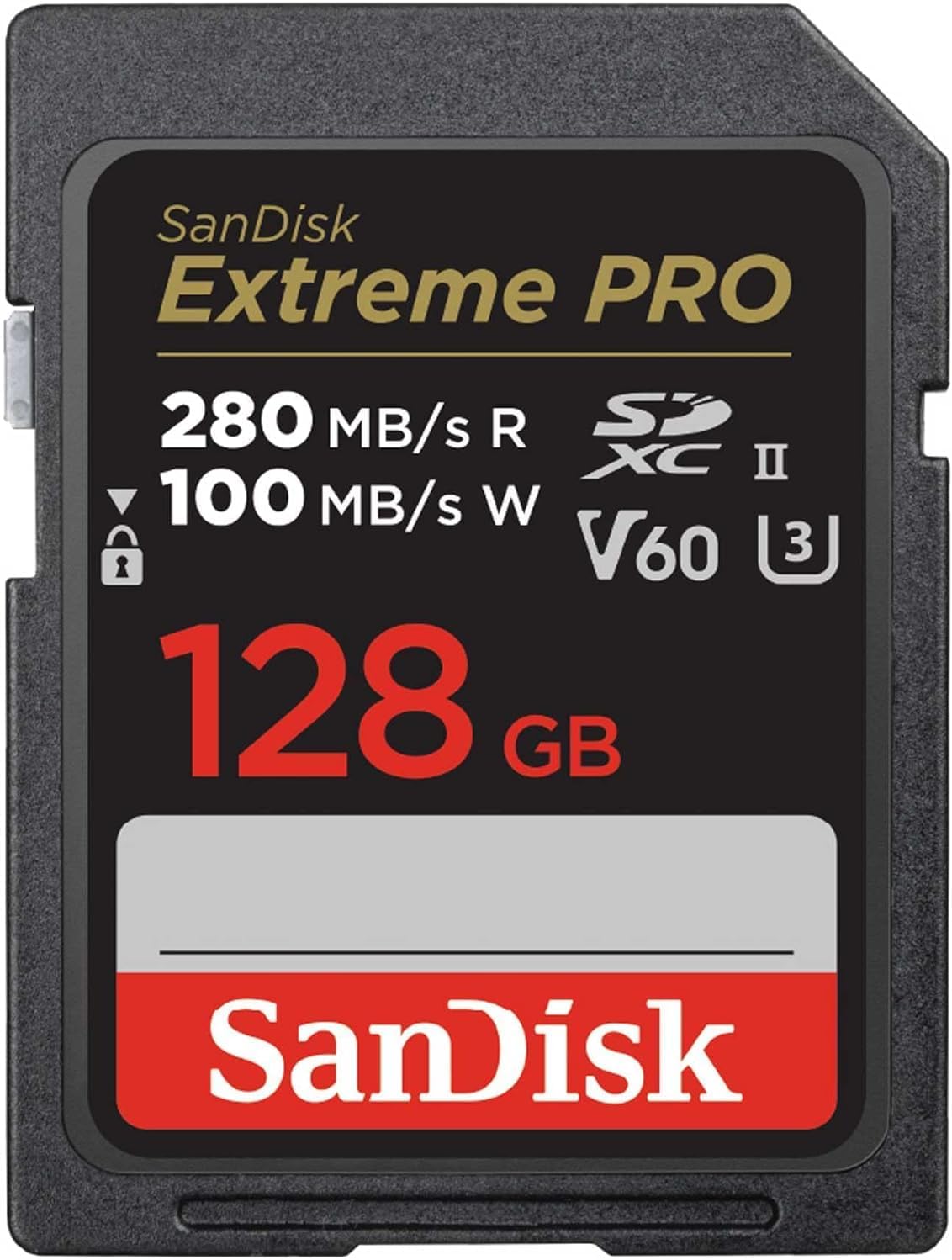 SanDisk Extreme PRO 128GB SDカード UHS-II V60 280MB/s